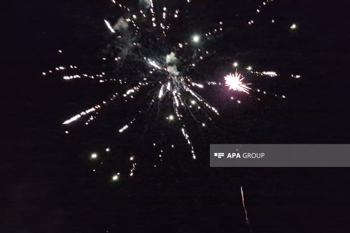 Azerbaijan's city of Shusha hosts fireworks-PHOTO -VIDEO 