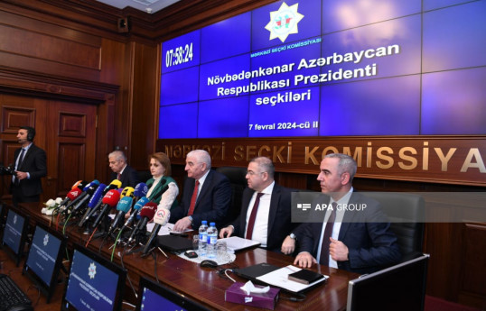 Chairman of CEC: All conditions have been created for voters to vote