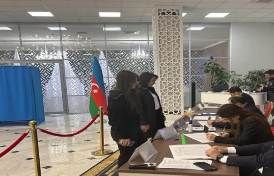 Voting for Azerbaijani presidential election ends in Kazakhstan-UPDATED 