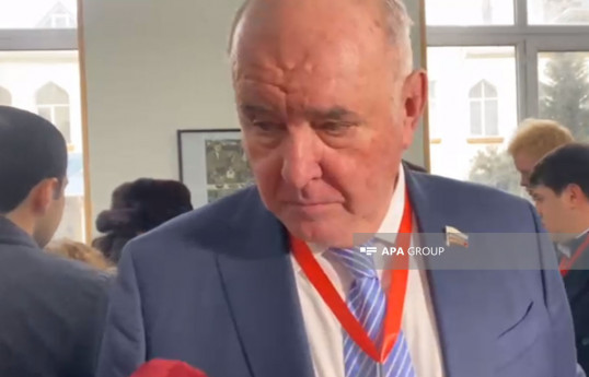 Grigory Karasin, chairman of the International Relations Committee of the Russian Federation Council