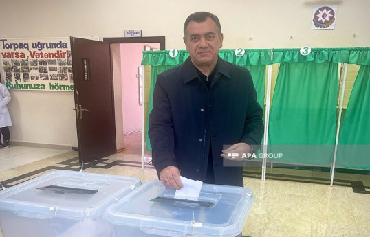 Gudrat Hasanguliyev, the presidential candidate of the All-Azerbaijan Popular Front Party