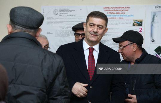 Presidential candidate in Azerbaijan Elshad Musayev
