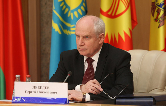 Sergey Lebedev, Secretary-General of the Commonwealth of Independent States