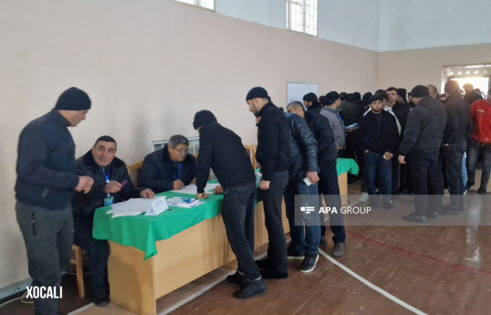 Azerbaijan reveals voter turnout in presidential elections in liberated territories as of 15:00