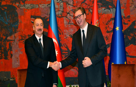 Ilham Aliyev, Aleksandar Vučić