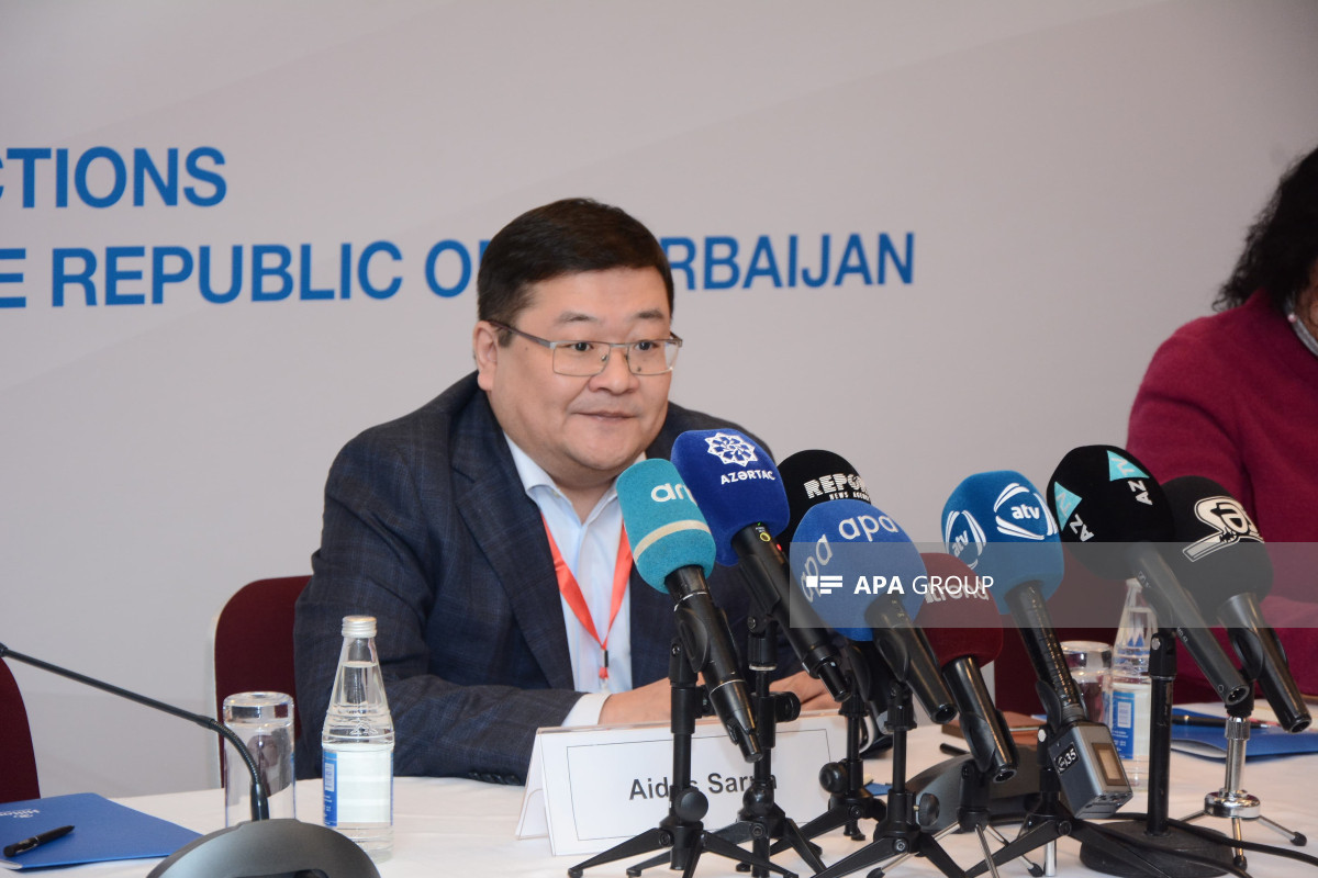 Aidos Sarym, a member of the Kazakhstan Parliament