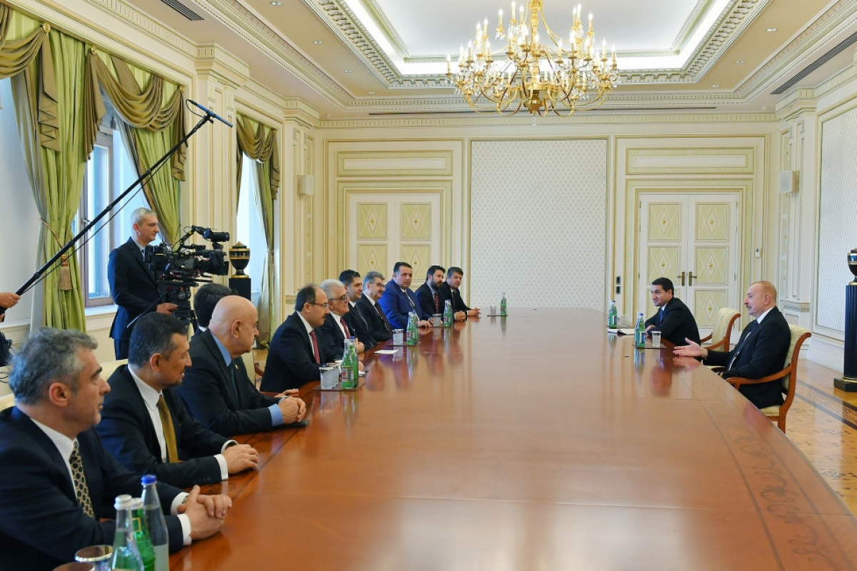 President Ilham Aliyev received delegation consisting of members of Grand National Assembly of Türkiye-UPDATED 