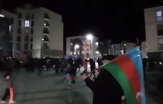 Residents of Fuzuli celebrate victory of President Ilham Aliyev-VIDEO 