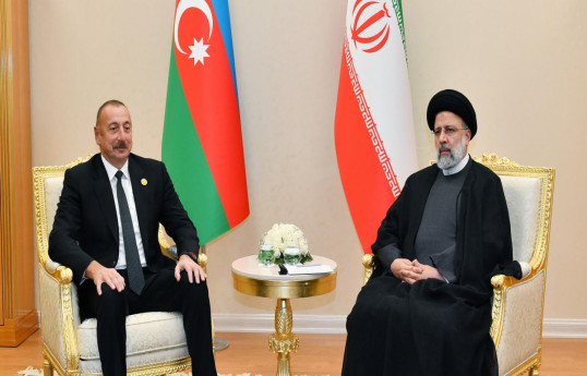 Iranian President congratulates Azerbaijani counterpart