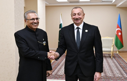 President of Pakistan congratulates Azerbaijani Leader