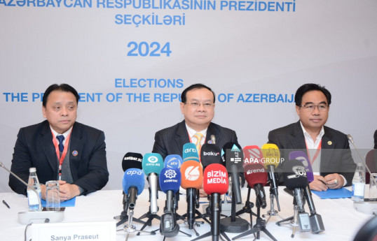 Election process in Azerbaijan was entirely transparent - Head of ASEAN observation mission