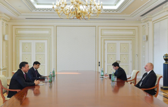 President of Azerbaijan receives Secretary-General of Organization of Turkic States -UPDATED 