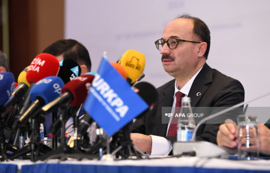 Osman Mesten, the head of Observers Mission of the Parliamentary Assembly of Turkic States (TURKPA)