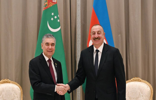 Gurbanguly Berdimuhamedov, Ilham Aliyev