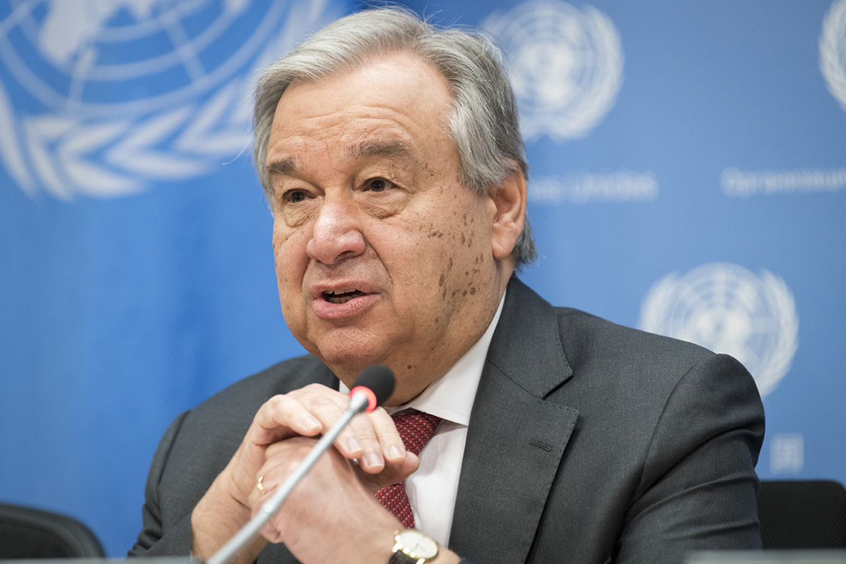 UN chief calls for uniting for peace