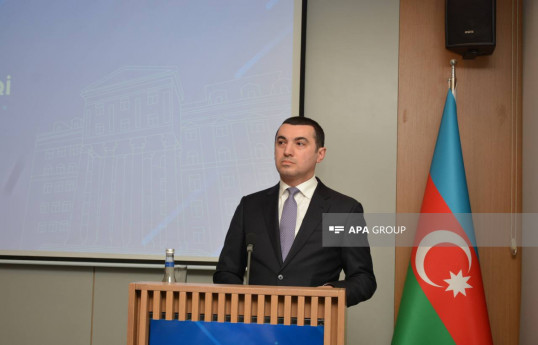 Aykhan Hajizada, press secretary of the Ministry of Foreign Affairs of Azerbaijan