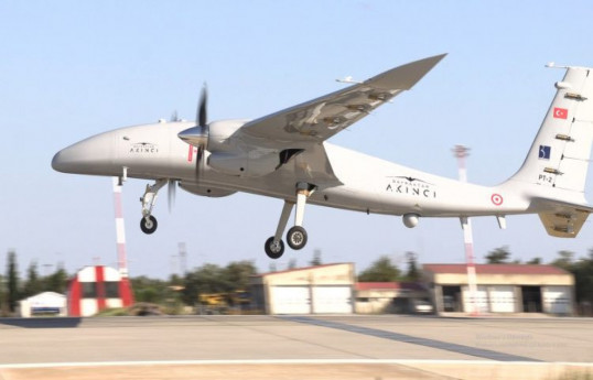 Azerbaijan Army introduces Türkiye's Akinci UAVs into service