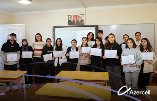 "The Safe Internet" project implemented in schools of Guba and Lankaran
