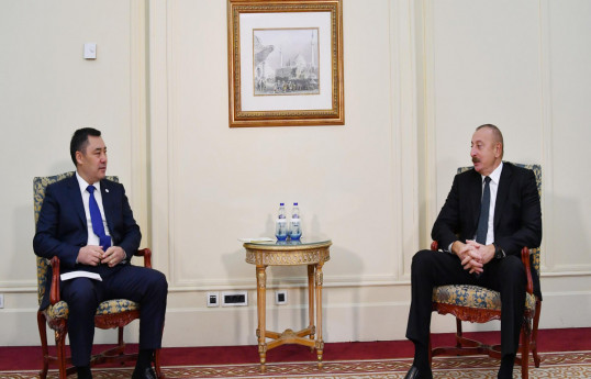 Sadyr Zhaparov: "We are ready to continue our joint efforts to deepen comprehensive cooperation between Kyrgyzstan and Azerbaijan"