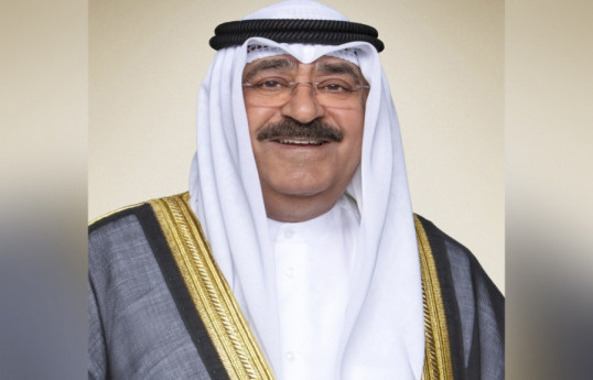Kuwaiti Amir and Prime Minister congratulate President Ilham Aliyev on his victory in election