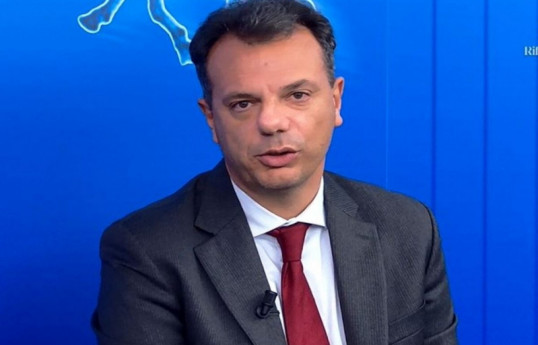Head of the Italy-Azerbaijan Interparliamentary Friendship Group, Italian Senator Marco Scurria