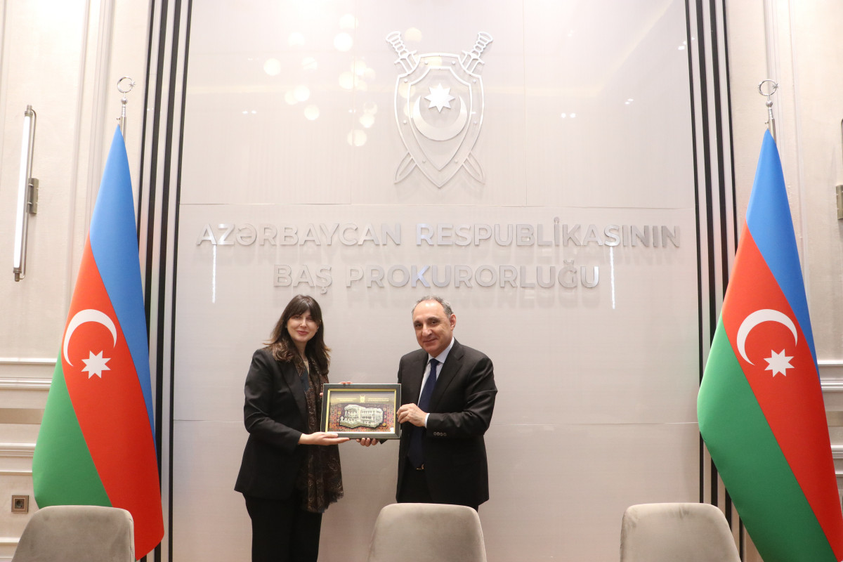Azerbaijan’s Prosecutor General receives UN Resident Coordinator -PHOTO 