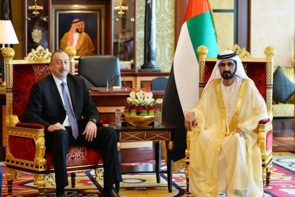 Prime Minister of United Arab Emirates congratulates Azerbaijani President