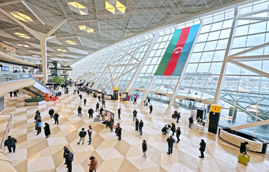 Passenger traffic at Baku airport on international routes increased by 40% in January
