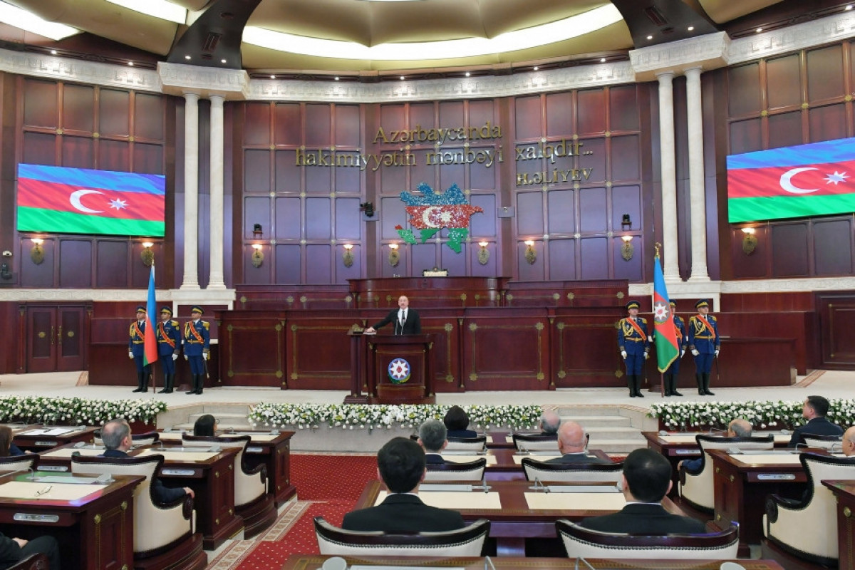 Inauguration ceremony of President of Azerbaijan Ilham Aliyev was held-<span class=
