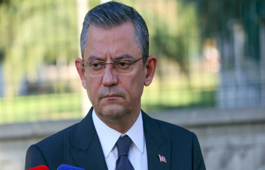 Özgür Özel, the chairman of the Republican People's Party (CHP) of Türkiye