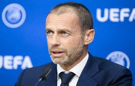 UEFA President Aleksander Čeferin
