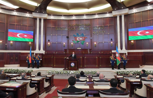 Inauguration ceremony of President of Azerbaijan Ilham Aliyev was held, head of state made a speech at the ceremony-PHOTO -UPDATED-2 -VIDEO 