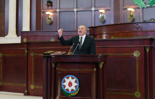 President Ilham Aliyev: Today, the people of Azerbaijan are as united as a fist, this unity should be permanent