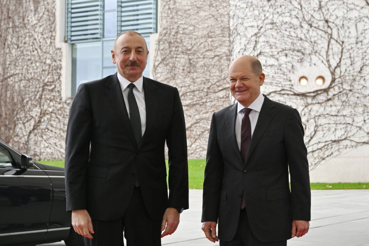 Chancellor of Germany congratulates Azerbaijani President Ilham Aliyev