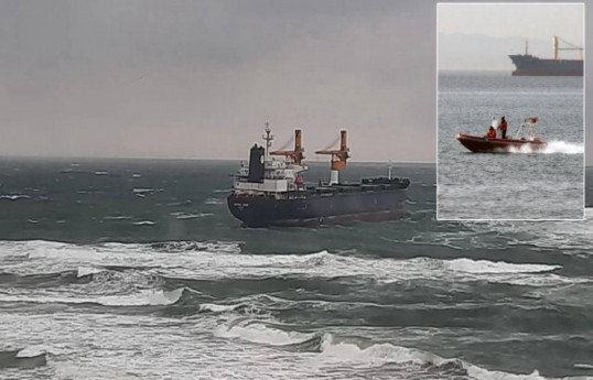 69-meter cargo ship sinks in Sea of Marmara, rescue operation underway