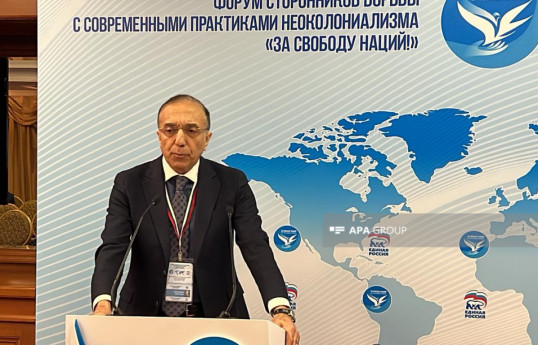 Azerbaijani MP silences Armenian representative at an international forum in Moscow
