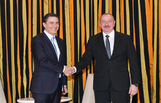 President of Azerbaijan Ilham Aliyev met with U.S. Special Presidential Coordinator-UPDATED 