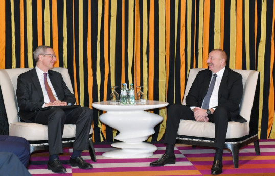 President of Azerbaijan met with Managing Director of German Eastern Business Association in Munich