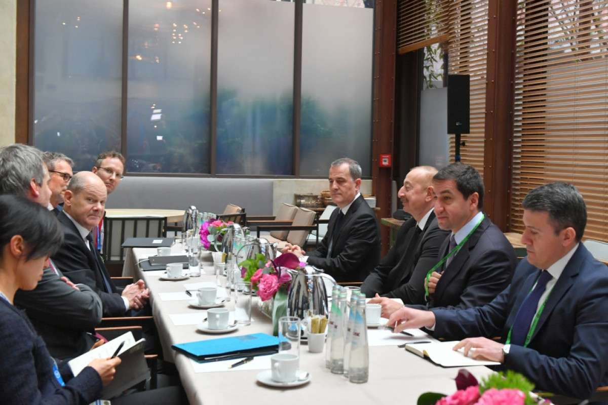 Azerbaijani President held joint meeting with Chancellor of Germany and Prime Minister of Armenia in Munich-UPDATED3 