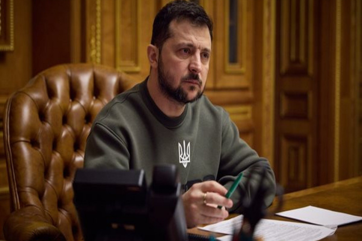 Ukrainian President Volodymyr Zelensky