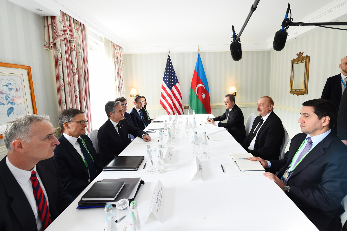 President of Azerbaijan Ilham Aliyev met with U.S. Secretary of State Antony Blinken in Munich-UPDATED 