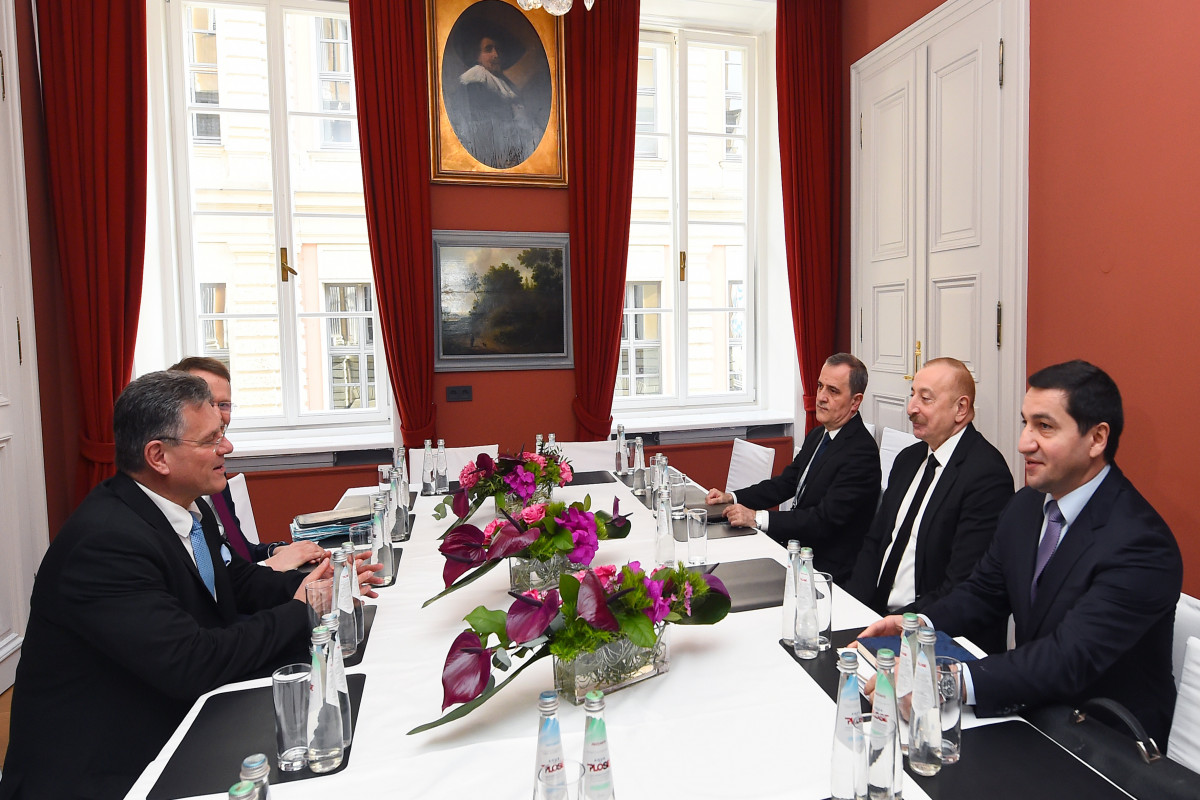 President Ilham Aliyev met with European Commission Executive Vice-President in Munich-UPDATED 