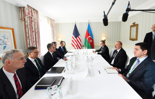 Blinken: "I express United States' readiness to cooperate with Azerbaijan and support within the framework of COP"
