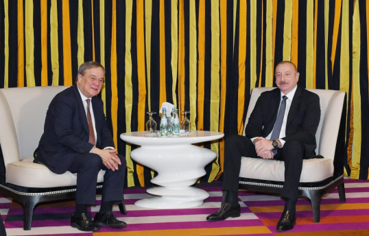 President of Azerbaijan Ilham Aliyev met with member of Bundestag Armin Laschet
