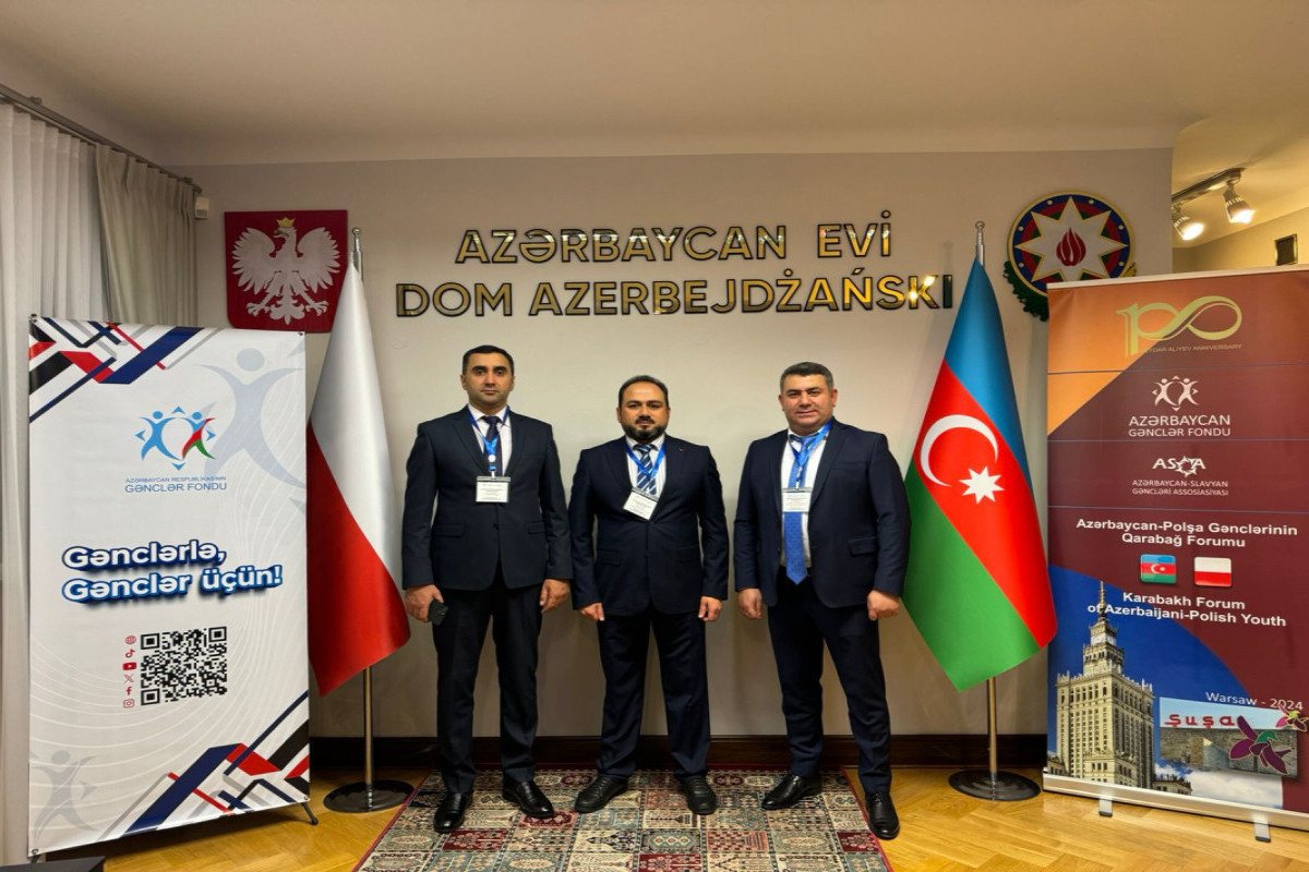 Warsaw hosts Garabagh Forum of Azerbaijani-Polish youth-PHOTO 