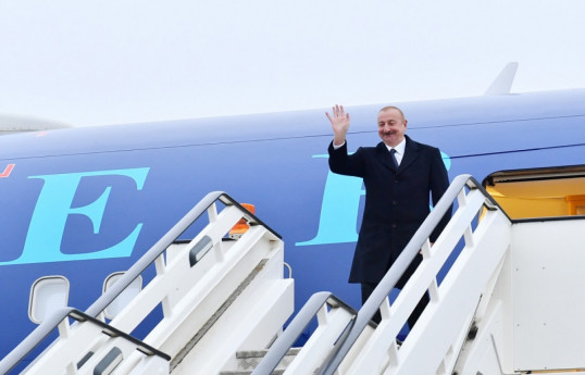 President Ilham Aliyev concluded his official visit to Türkiye