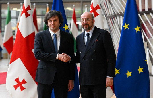 Georgian PM meets with European Council President