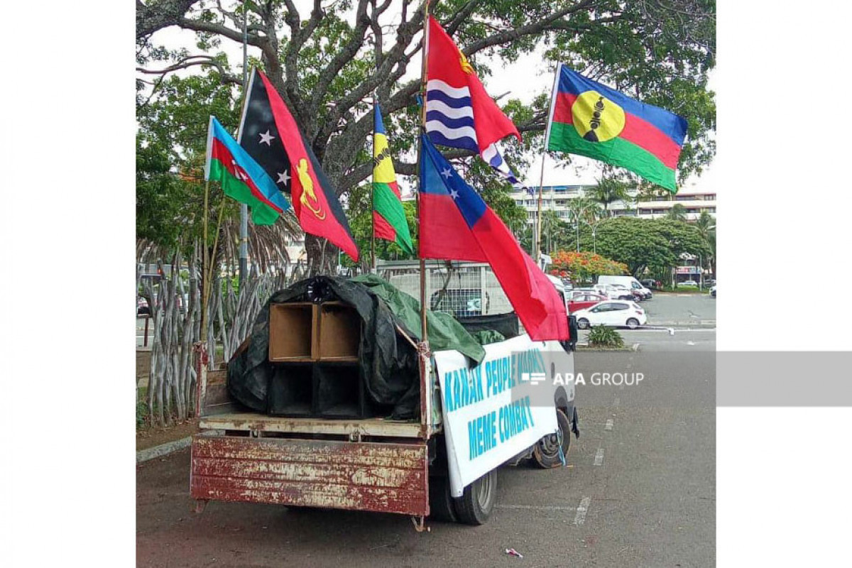 Protests held in New Caledonia against French ministers