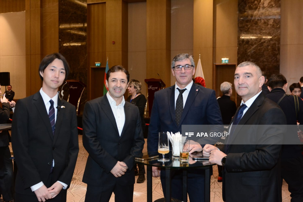 Baku hosts official reception dedicated to  National Day of Japan - PHOTO 