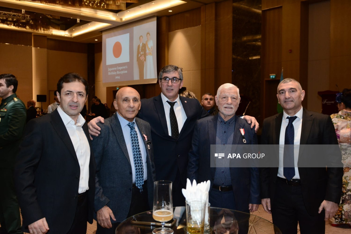 Baku hosts official reception dedicated to  National Day of Japan - PHOTO 